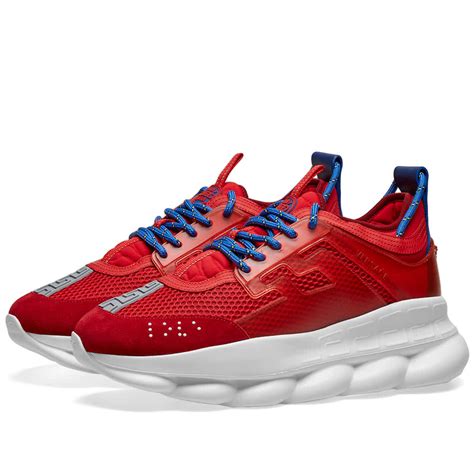 versace chain reaction red and blue|versace chain reaction twill.